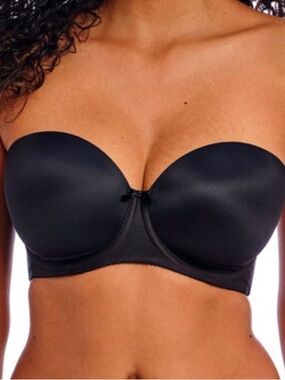 Freya Deco Strapless molded cup -  Black 34G